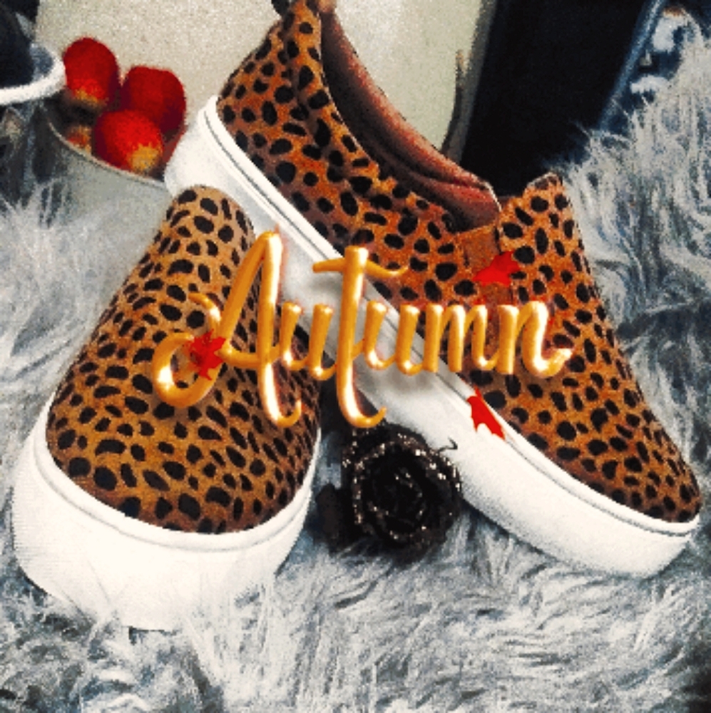 Bamboo© Leopard Slip Ons